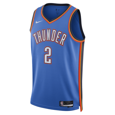 Oklahoma City Thunder Icon Edition Men's Nike Dri-FIT NBA Swingman Jersey