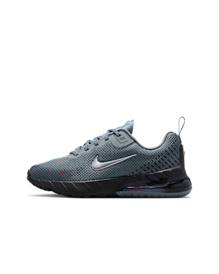 Nike Air Max sneaker Cool Grey/University Red/Zwart/Metallic Silver