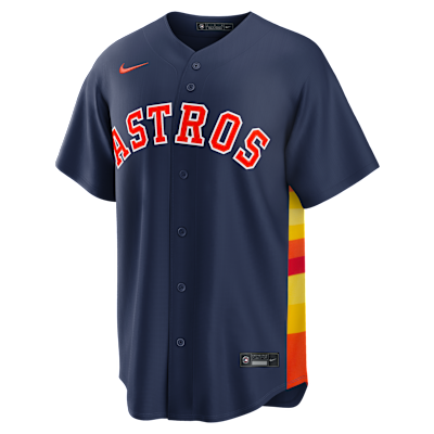 Jose Altuve Houston Astros Men's Nike MLB Replica Jersey