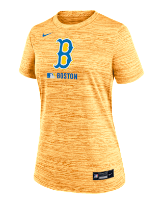 Женская футболка Boston Red Sox Authentic Collection City Connect Velocity Nike Dri-FIT MLB
