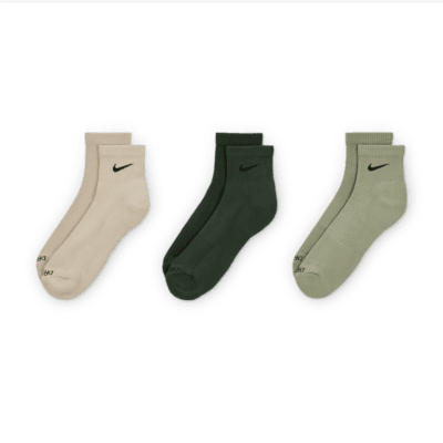 Nike Everyday Plus Cushioned Training Ankle Socks (3 Pairs)