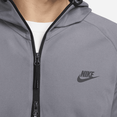 Sudadera con gorro de tejido Knit ligero de cierre completo para hombre Nike Tech