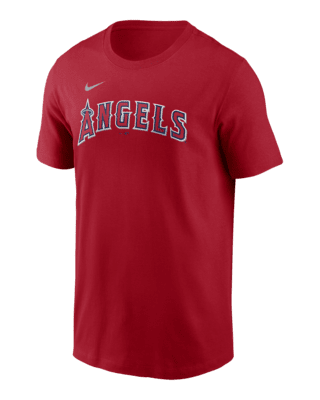 Мужская футболка Mike Trout Los Angeles Angels Fuse Nike MLB
