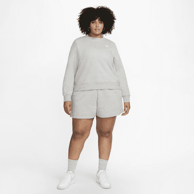 Nike Sportswear Club Fleece Women's Crew-Neck Sweatshirt (Plus Size)