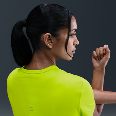 Damska koszulka z krótkim rękawem do biegania Dri-FIT Nike Tempo