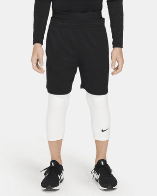 Подростковые тайтсы Nike Pro Dri-FIT Big Kids' (Boys') 3/4-Length Tights