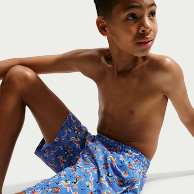 Nike Swim Breaker Big Kids' (Boys') 7" Brief-Lined Volley Short