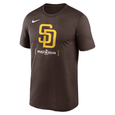 San Diego Padres 2024 Postseason Authentic Collection Legend Men's Nike Dri-FIT MLB T-Shirt