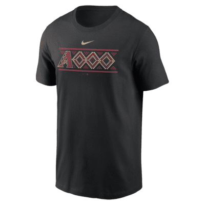 Men's Arizona Diamondbacks Nike Black Authentic Collection Velocity Team  Issue Performance T-Shirt