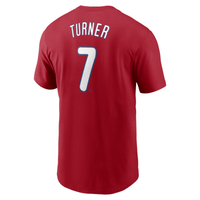 Trea Turner Philadelphia Phillies Fuse Men's Nike MLB T-Shirt