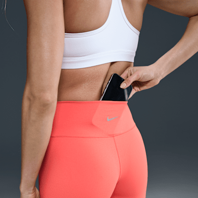 Nike One Fitted Leggings in voller Länge mit hohem Bund (Damen)