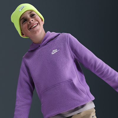 Sudadera con gorro sin cierre para niño talla grande Nike Sportswear Club