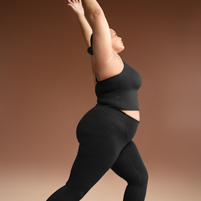 NikeSKIMS Matte Women's High-Waisted V-Panel Straight Leggings