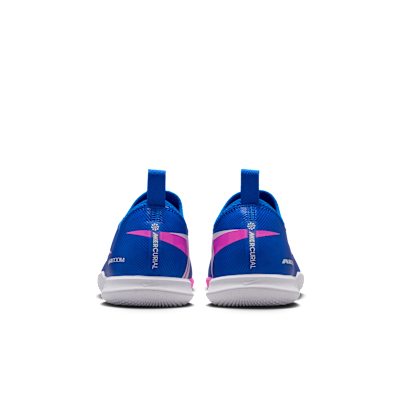 Tacos de fútbol para cancha cubierta de corte low para niños de preescolar y grandes Nike Jr. Mercurial Vapor 16 Academy