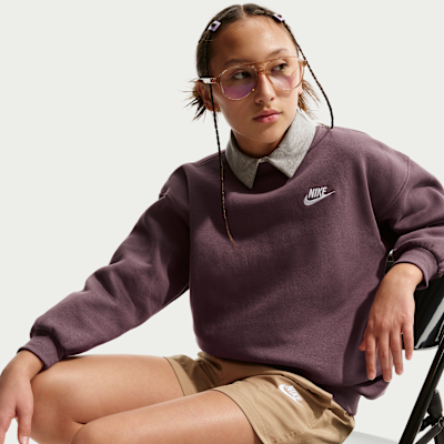 Nike Sportswear Club Fleece Older Kids' Oversized Sweatshirt