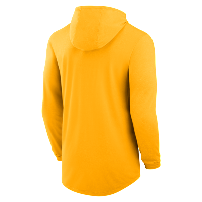 LSU Campus Arch Men's Nike Dri-FIT College Long-Sleeve Hooded T-Shirt
