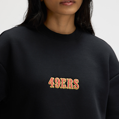 San Francisco 49ers Rivalries Collection Oversized Tech Fleece Women's Nike NFL Dress