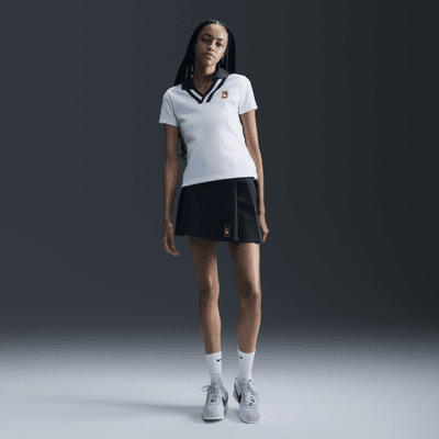 Nike Women by YOON rövid ujjú női galléros póló