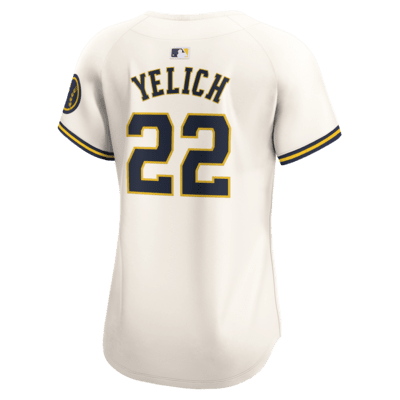 Christian Yelich Milwaukee Brewers Women's Nike Dri-FIT ADV MLB Limited Jersey