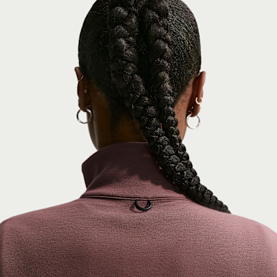 Playera Dri-FIT oversized de medio cierre para mujer Nike 24.7 ImpossiblySoft