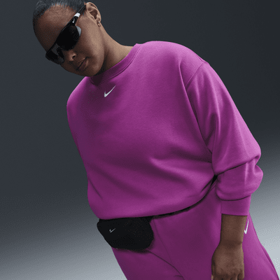 Nike Sportswear Phoenix Fleece Women's Oversized Crew-Neck Sweatshirt (Plus Size)