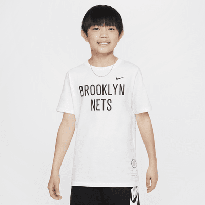 NBA-t-shirt Brooklyn Nets Nike för ungdom (killar)