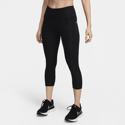 Nike Fast Women's Mid-Rise Crop Running Leggings. Nike ID