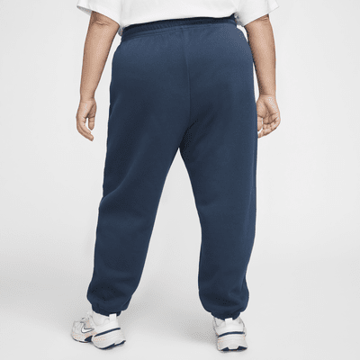 Pants de entrenamiento oversized de cintura alta para mujer (talla grande) Nike Sportswear Phoenix Fleece