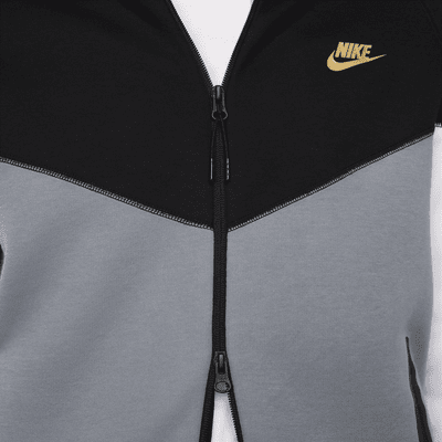 Hoodie com fecho completo Nike Sportswear Tech Fleece Windrunner para homem