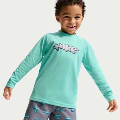 Nike Swim Little Kids' (Boys') Long Sleeve Top & Short Set