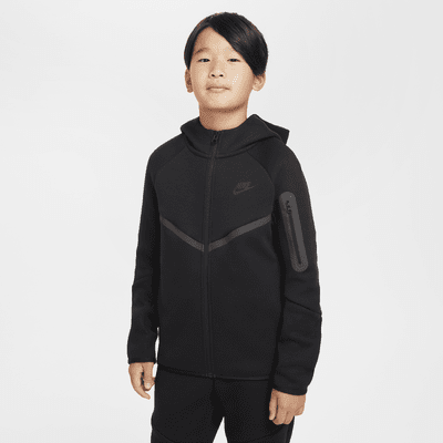 Nike Sportswear Tech Fleece Hoodie mit durchgehendem Reißverschluss für ältere Kinder