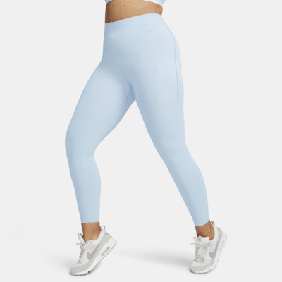 Leggings de 7/8 de tiro alto y sujeción media con bolsillos para mujer Nike Universa