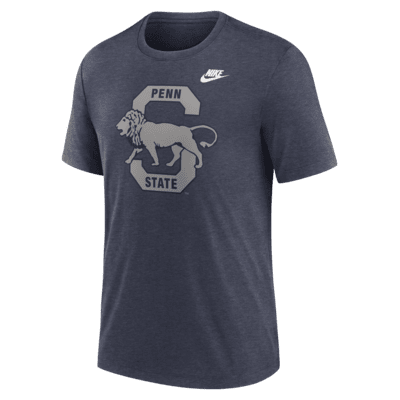 Playera universitaria Nike para hombre Penn State Nittany Lions Blitz Evergreen Legacy Primary