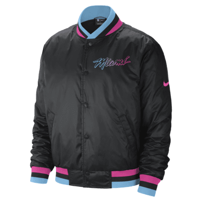 Мужская куртка Nike НБА Miami Heat City Edition Courtside. Nike RU