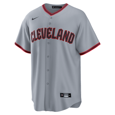 Jersey Nike de la MLB Replica para hombre Shane Bieber Cleveland Guardians