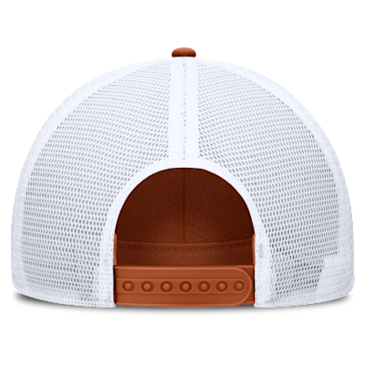 Gorra de rejilla universitaria Nike ajustable para hombre Texas On-Field Rise Engineered