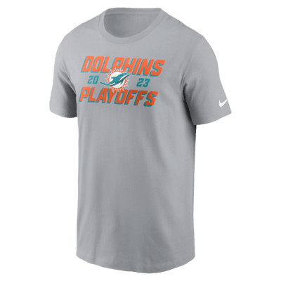 Playera Nike de la NFL para hombre Miami Dolphins 2023 NFL Playoffs ...