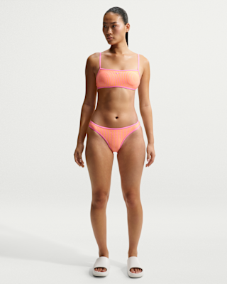 Женские  Nike Swim Ripple Texture Hipster Bikini Bottom