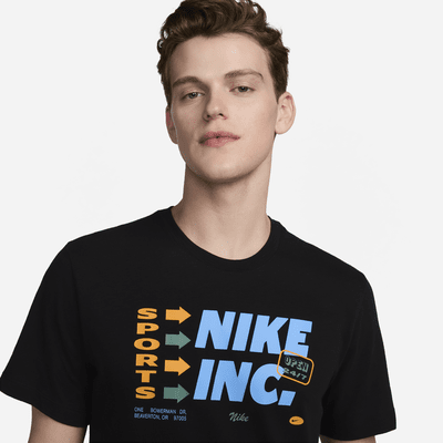 Nike Dri-FIT Fitness-T-shirt til mænd