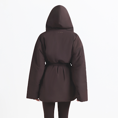 Abrigo cruzado NikeSKIMS para mujer de tejido Woven de nylon