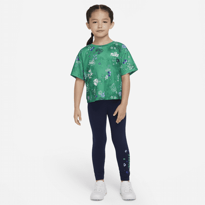 Playera para niños talla pequeña Nike Icon Clash Boxy