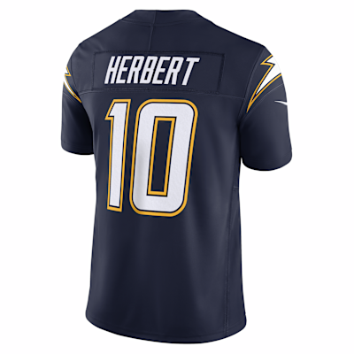 Justin Herbert Los Angeles Chargers Men's Nike Dri-FIT NFL Limited Jersey