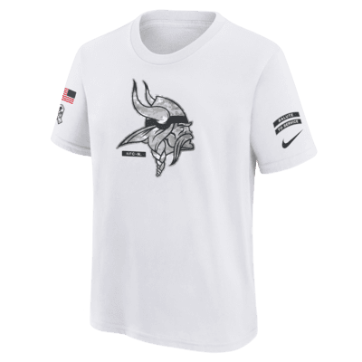 Minnesota Vikings Salute to Service Primary Edge Legend Big Kids' Nike Dri-FIT NFL T-Shirt