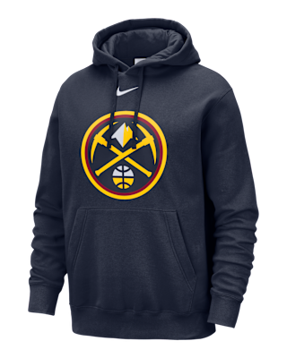 Мужское худи Denver Nuggets Club Nike NBA Pullover Hoodie