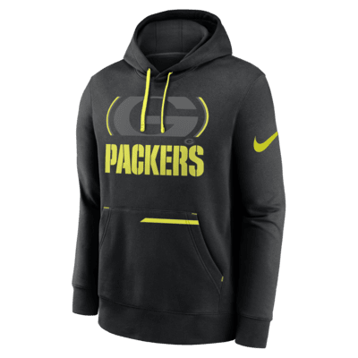 Green Bay Packers Volt Men's Nike NFL Pullover Hoodie.