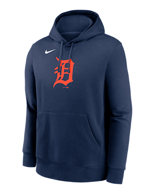 Мужское худи Detroit Tigers Logo Club Nike MLB Pullover Hoodie