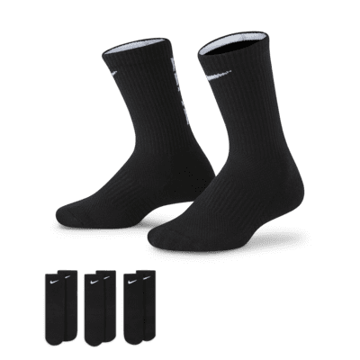 Nike Dri-FIT Elite Little Kids' Crew Socks (3 Pairs)