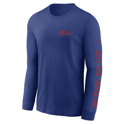 New York Giants All Out Men's Nike NFL Long-Sleeve T-Shirt