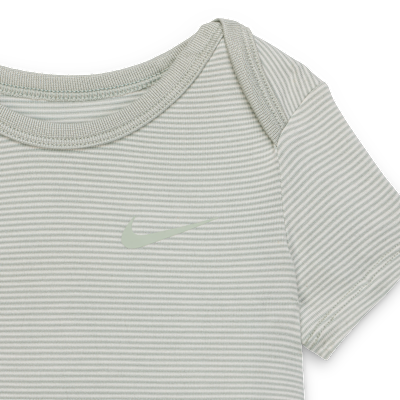 Nike Baby (0-6M) Striped Bodysuit and Joggers Set