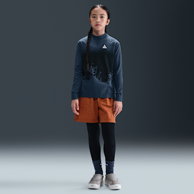 Nike ACG Langarmoberteil mit Waffelmuster für ältere Kinder